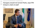 Венгрия не будет арестовывать Путина, если он решит туда приехать, — глава канцелярии премьера Гергей Гуйяш